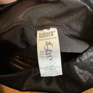 Black sparkly leggings balera size small